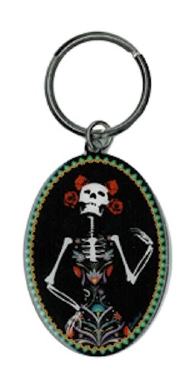 Catrina Day Of The Dead Keychain 2"