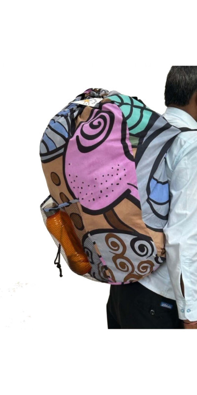Laundry Bag Backpack Shroom Teacher **SALE**