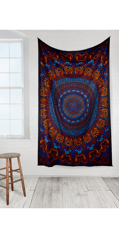 3D Origin Of Life Tapestry - Art by Chris Pinkerton