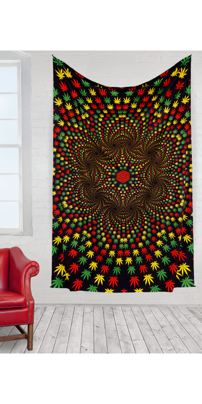 3D Leaf Vortex Tapestry *SALE*