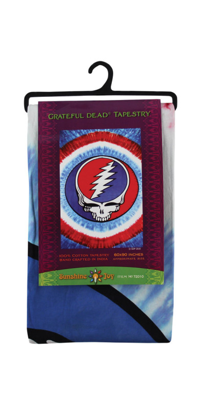 Grateful Dead RWB Steal Your Face Tapestry