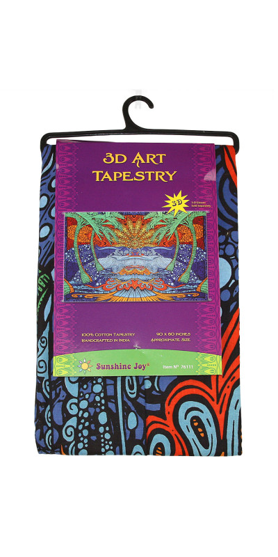 3D Epic Surf Tapestry - Art by Chris Pinkerton