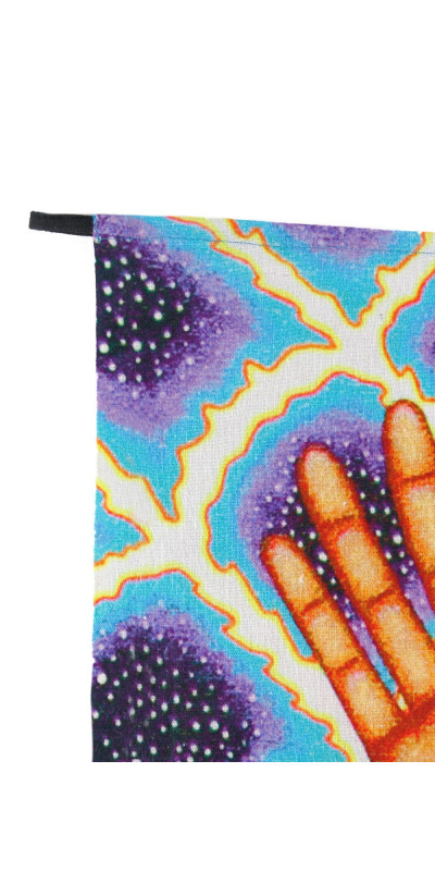 Human Evolution Heady Art Print Tapestry 53x85 - Artwork by Chris Dyer