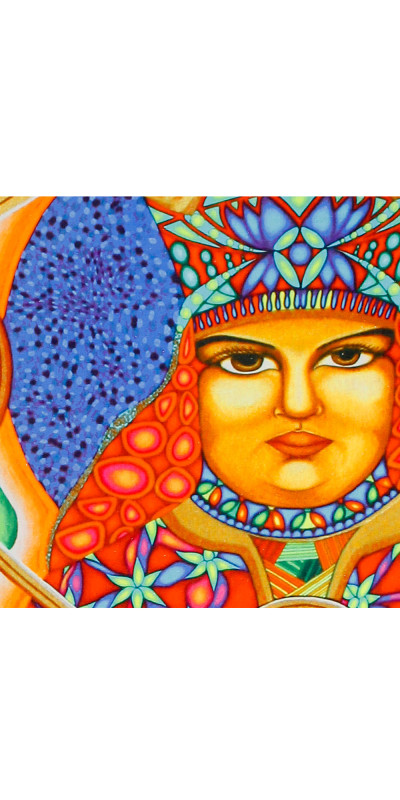 Royalty Heady Art Print Tapestry 53x85 - Artwork by Chris Dyer