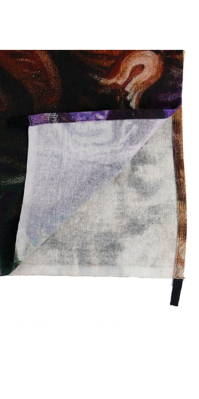 Flower Power Heady Art Print Tapestry 53x85 - Artwork by Randal Roberts