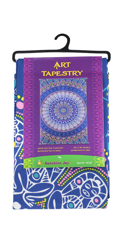 Taino Mandala Tapestry - Art by Dina June Toomey *SALE*