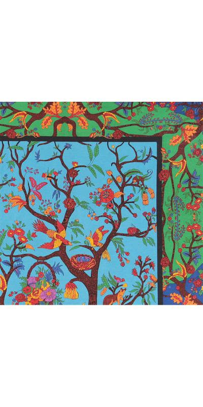 3D Colorful Tree Of Life Mini Tapestry 30x45 - Art by Chris Pinkerton