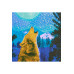 3D Glow in the Dark Wolf Tapestry 60x90