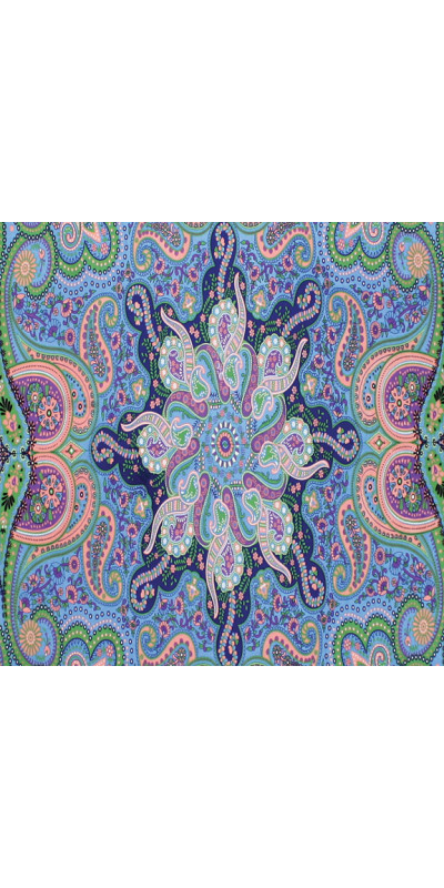 3D Infinity Star Tapestry