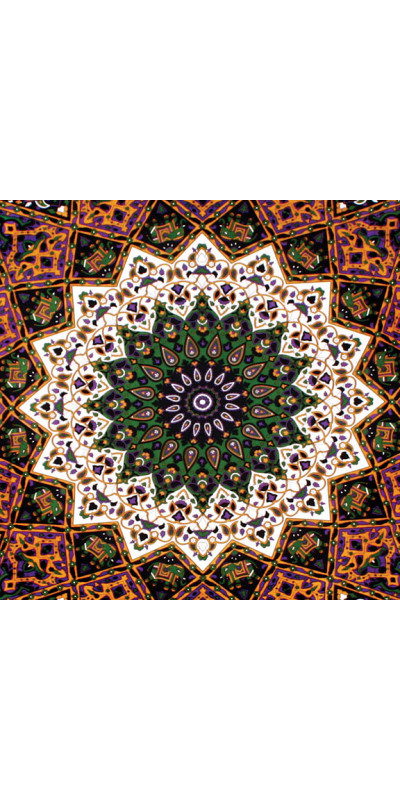 3D Purple Star Mini Tapestry 30x45