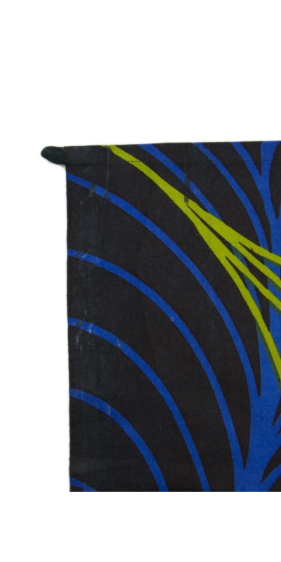 3D Sugar Skull Tapestry Black - Art by Dina June Toomey