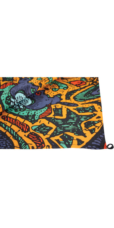 3D Skull Tapestry - Art by Chris Pinkerton