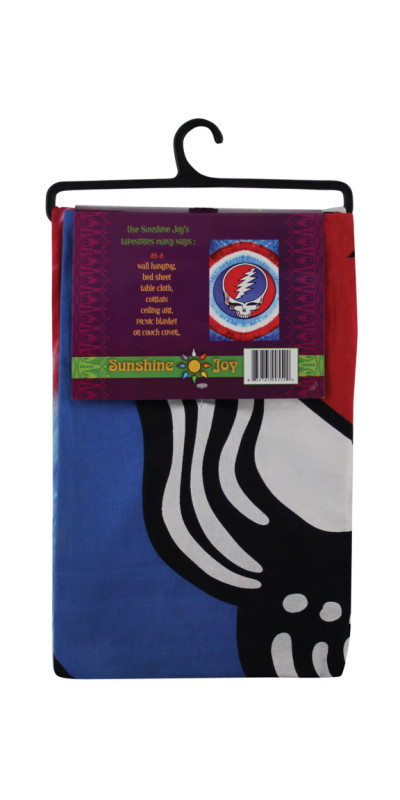Grateful Dead RWB Steal Your Face Tapestry