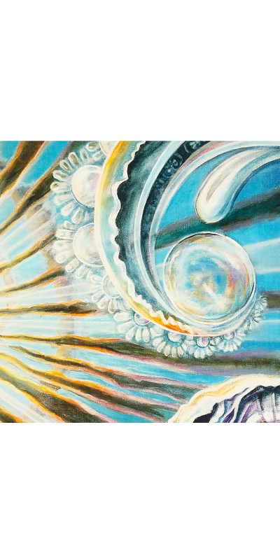 Solstice Heady Art Print Tapestry 53x85 - Artwork by Randal Roberts