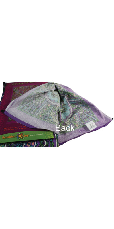 3D Kaleidoscope Paisley Tapestry