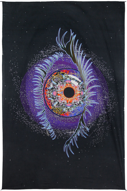 Cosmic Eye Heady Art Print Mini Tapestry 30x45 - Artwork by Mike DuBois 