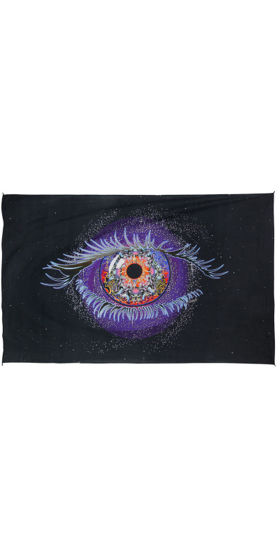 Cosmic Eye Heady Art Print Tapestry 53x85 - Artwork by Mike DuBois