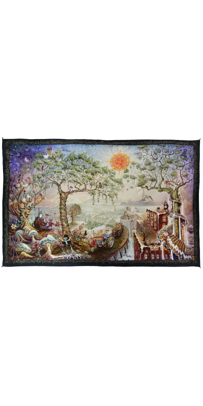 Sunshine Daydream Heady Art Print Mini Tapestry 30x45 - Artwork by Mike DuBois