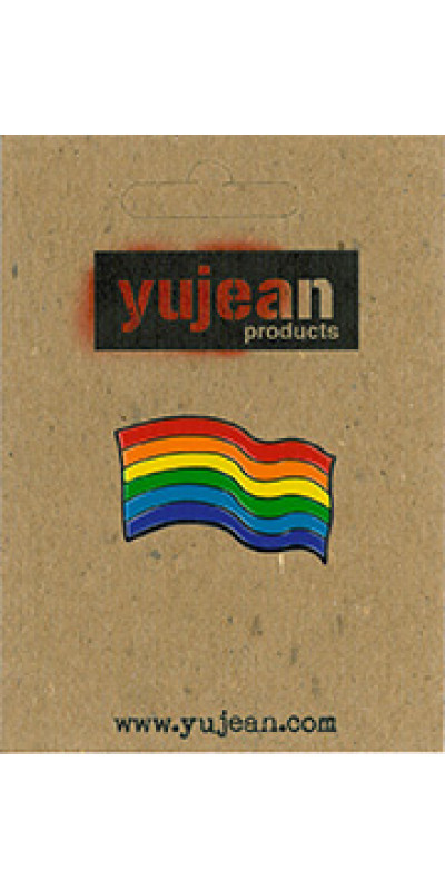 Rainbow Pride Flag Enamel Pin 1"