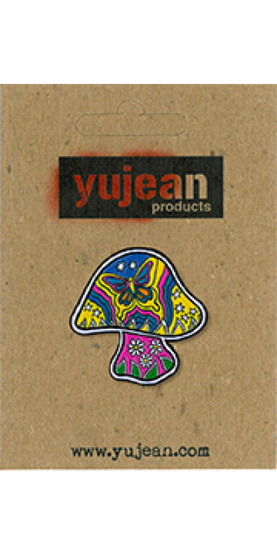 Dan Morris Mushroom Enamel Pin