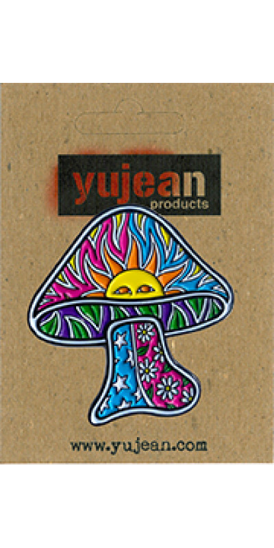Dan Morris Mushroom Jumbo Enamel Pin 2"
