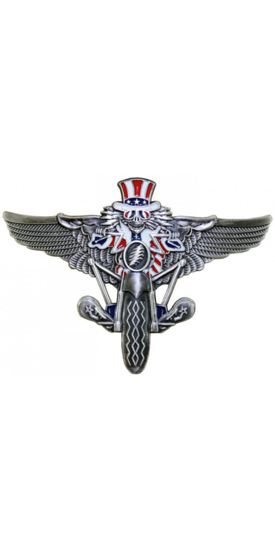 Grateful Dead Psycle Sam Pilot Pin Rockwings