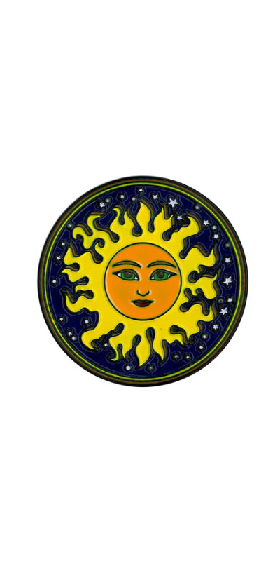 Dan Morris Sun Enamel Pin 1.25"
