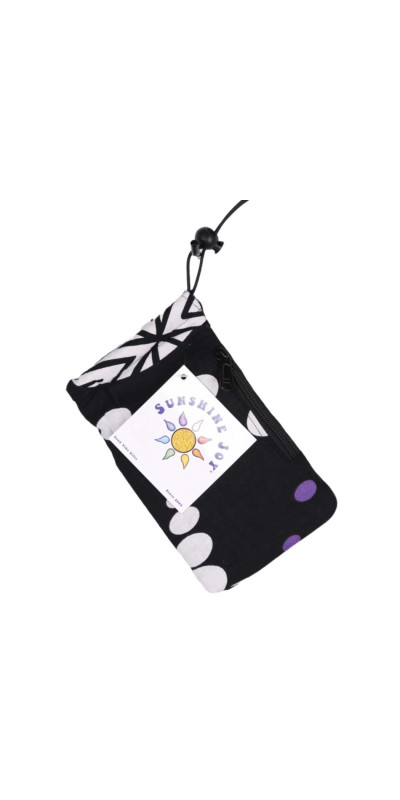 Padded Pouch Stash Bag - Hypno Moons