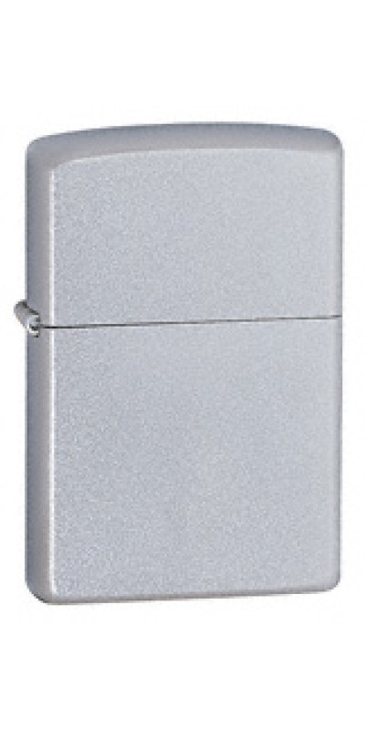 Satin Chrome Zippo Lighter