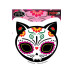 Evilkid Gato Muerto Cat Sugar Skull Sticker 4.2"