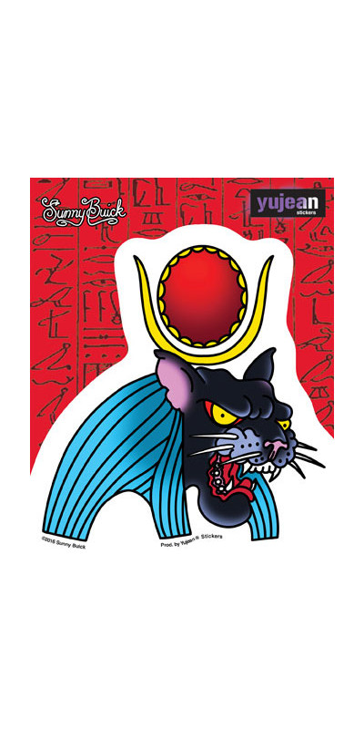 Sunny Buick Panther God Sticker 4.75"