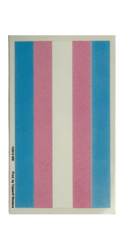 Transgender Pride Flag Sticker