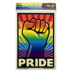 Rainbow Fist Sticker