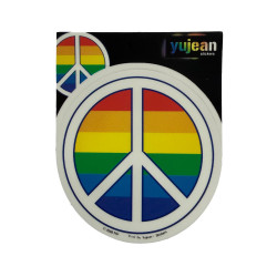 Pride Peace Sign Sticker