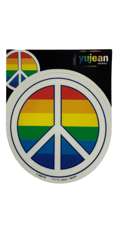 Pride Peace Sign Sticker