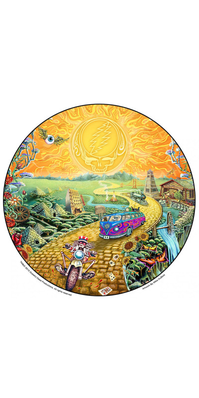 Grateful Dead Golden Road SYF Sticker 4"
