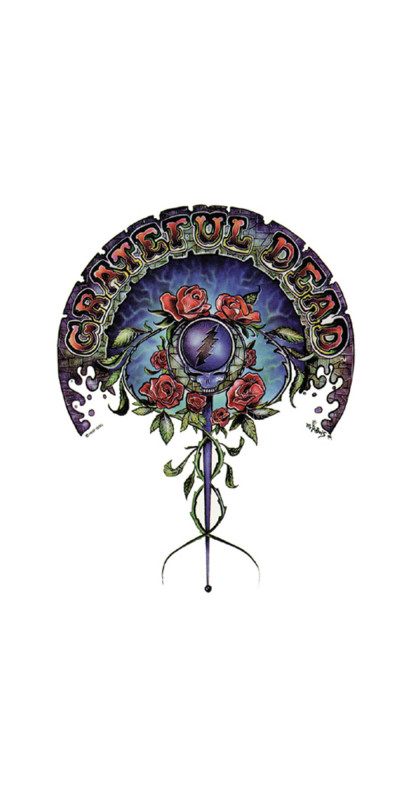 Grateful Dead Scepter Sticker 4"