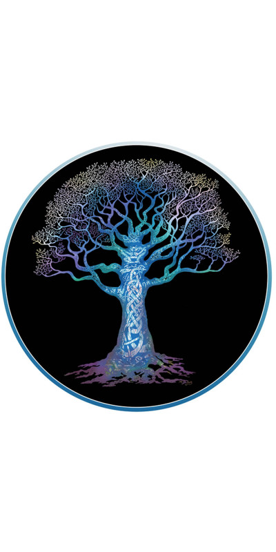 Celtic Tree Sticker 4"