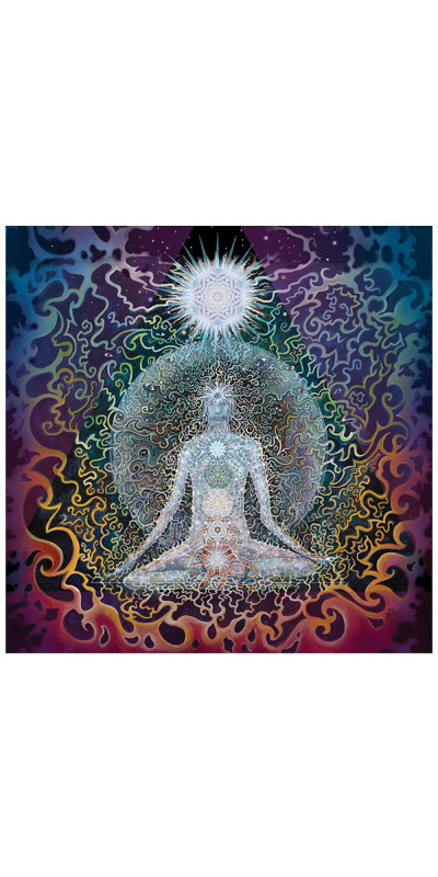 Meditation Sticker 4"