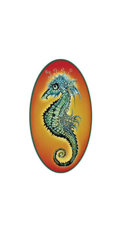 Seahorse Sticker 4"