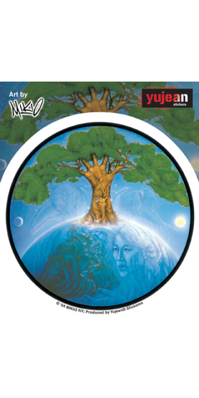 Mikio Living Earth Sticker 5"