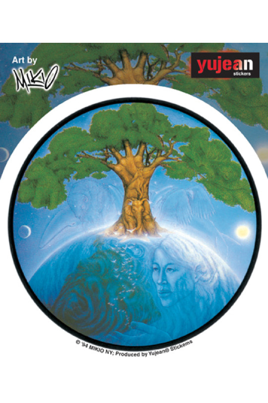 Mikio Living Earth Sticker 5"