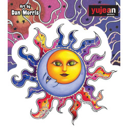 Dan Morris Sun & Moon Sticker 4.75"