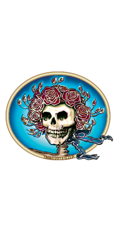 Grateful Dead Bertha Sticker 3"