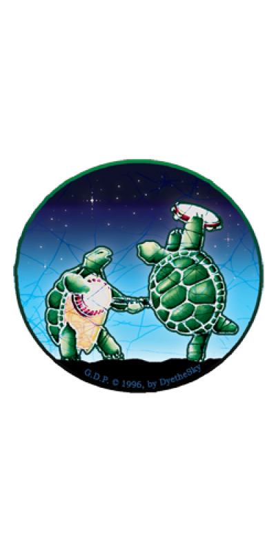 Grateful Dead Terrapins Sticker 2.25"