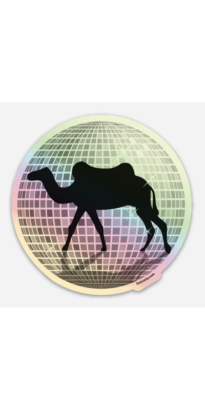 Camel Walk Sticker 3"