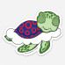 Turtle In The Clouds Sticker 4"