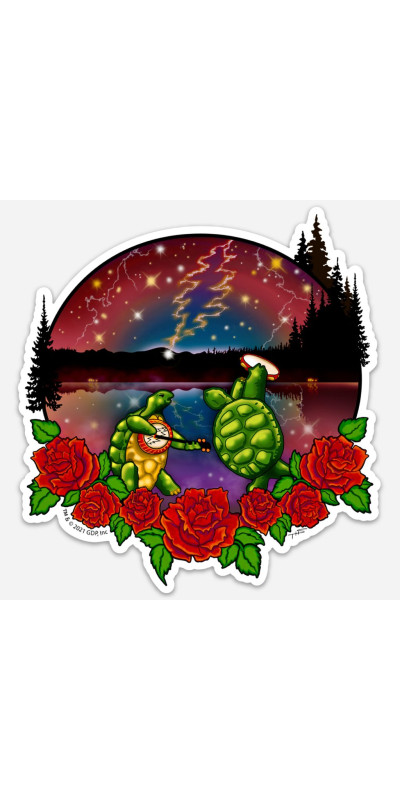 Grateful Dead Terrapin Lake Sticker 5"