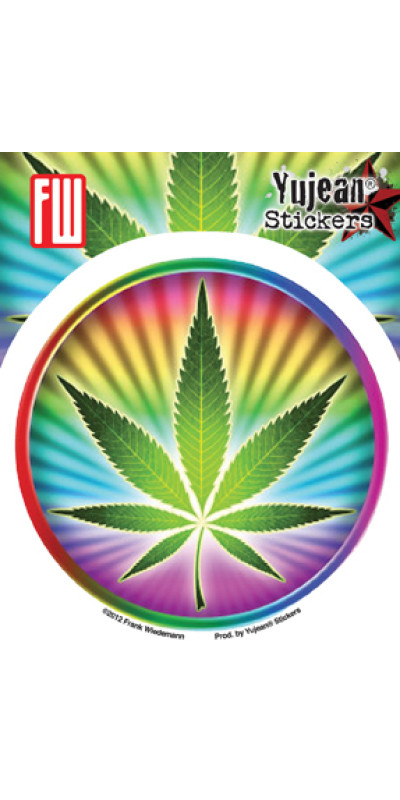 Leaf Sticker 4"