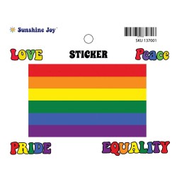 Rainbow Pride Multi Sticker 5"